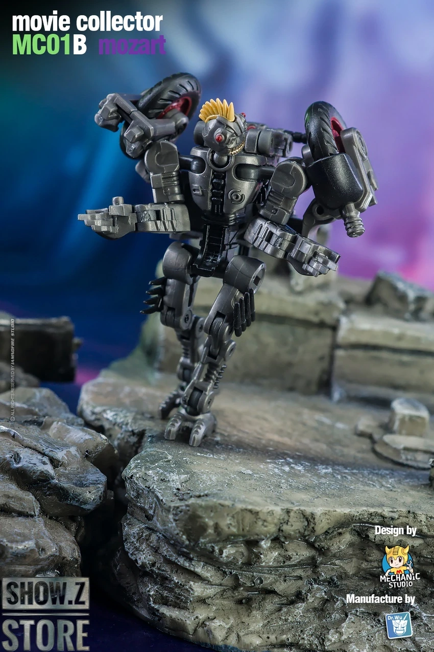 Dr.Wu & Mechanic Studio MC01B Mozart Mohawk Black Version 9 Dr.Wu & Mechanic Studio MC01B Mozart Mohawk Black Version - Image 7