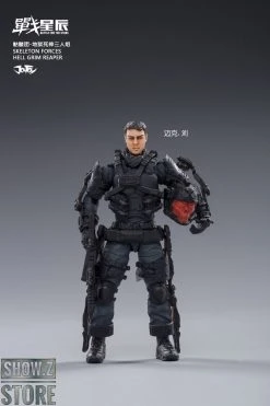 JoyToy Source 1/18 Hardcore Coldplay Skeleton Forces Hell Grim Reaper & Selena Set Of 4 -model store dc9f622070