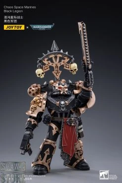 JoyToy Source 1/18 Warhammer 40K Chaos Space Marine D Black Legion Warband -model store dca9fbbf2c