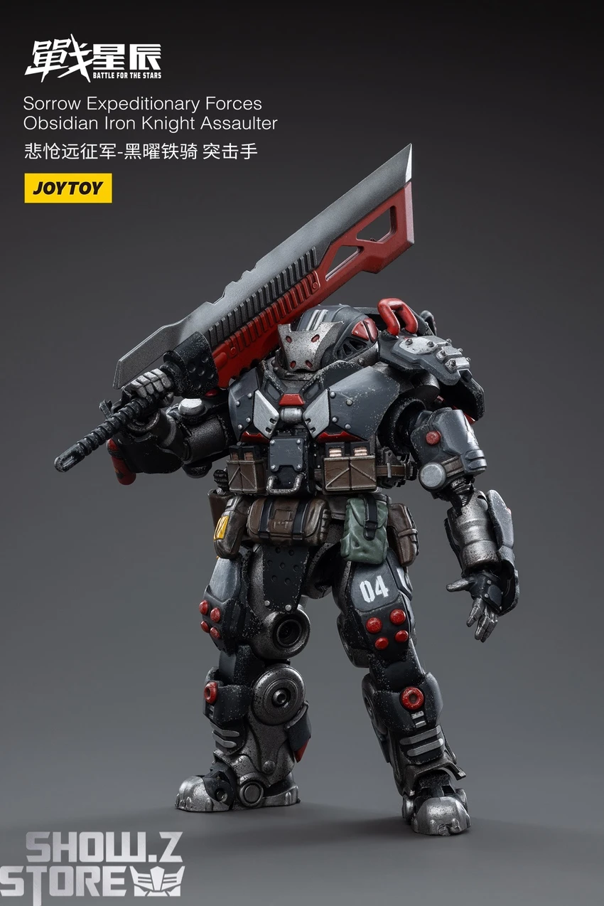 JoyToy Source 1/18 Sorrow Expeditionary Forces Obsidian Iron Knight Assaulter 11 JoyToy Source 1/18 Sorrow Expeditionary Forces Obsidian Iron Knight Assaulter - Image 9