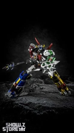 Lucky Cat Micro Cosmos MC-01S Elvis Voltron Metallic Version Set Of 5 Reissue -model store dcb0d3fdb9