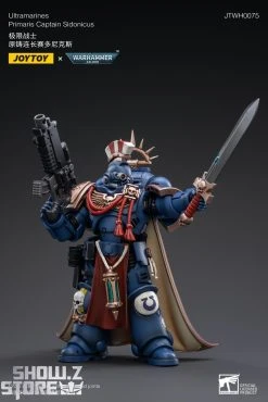 JoyToy Source 1/18 Warhammer 40K Ultramarines Primaris Captain Sidonicus -model store dd095f4f33