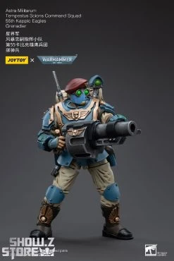JoyToy Source 1/18 Warhammer 40K Astra Militarum Tempestus Scions Command Squad 55th Kappic Eagles Grenadier -model store dd30e5c3c8