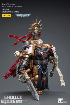 JoyToy Source 1/18 Warhammer 40K Black Templars High Marshal Helbrecht -model store dd741d3895