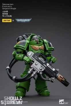 JoyToy Source 1/18 Warhammer 40K Salamanders Eradicators Sergeant Bragar -model store dd8efb02cb