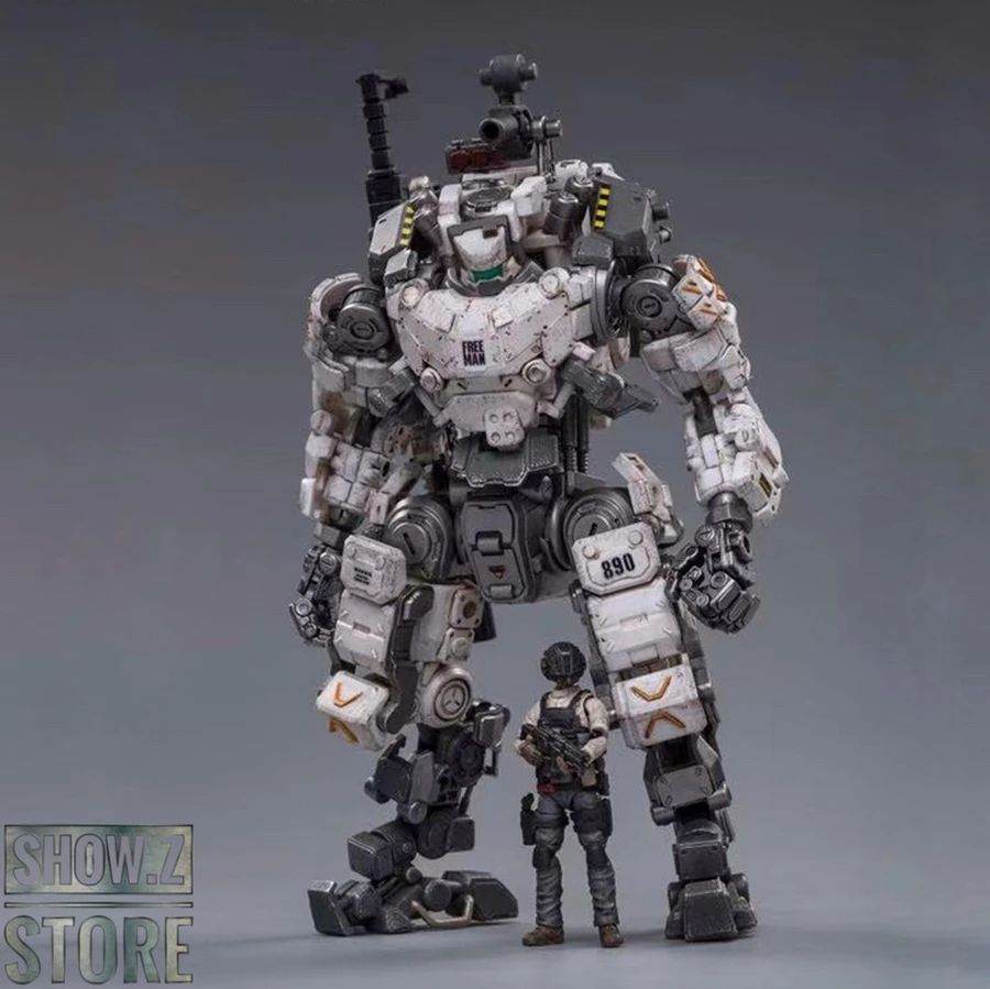 JoyToy Source 1/25 Steel Bone Armour White Color /w Pilot 3 JoyToy Source 1/25 Steel Bone Armour White Color /w Pilot