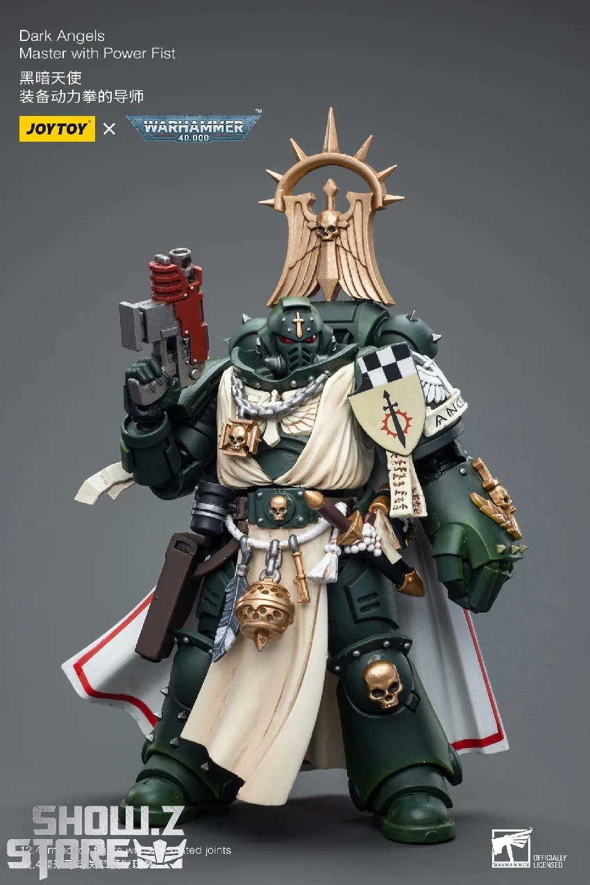 JoyToy Source 1/18 Warhammer 40K Dark Angels Master With Power Fist 11 JoyToy Source 1/18 Warhammer 40K Dark Angels Master With Power Fist - Image 9