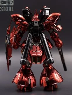 [SZ Custom] Bandai Custom RG 1/144 MSN-04 Sazabi W/ Custom Electroplated Chrome Painting -model store dee4baa088