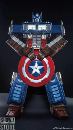 Lewin Resources Captain America Shield For LW-01A Optimus Prime -model store df998d1de1