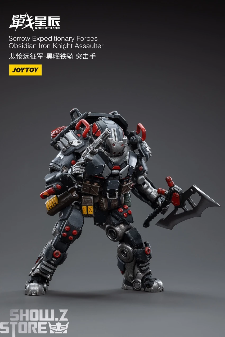 JoyToy Source 1/18 Sorrow Expeditionary Forces Obsidian Iron Knight Assaulter 13 JoyToy Source 1/18 Sorrow Expeditionary Forces Obsidian Iron Knight Assaulter - Image 11