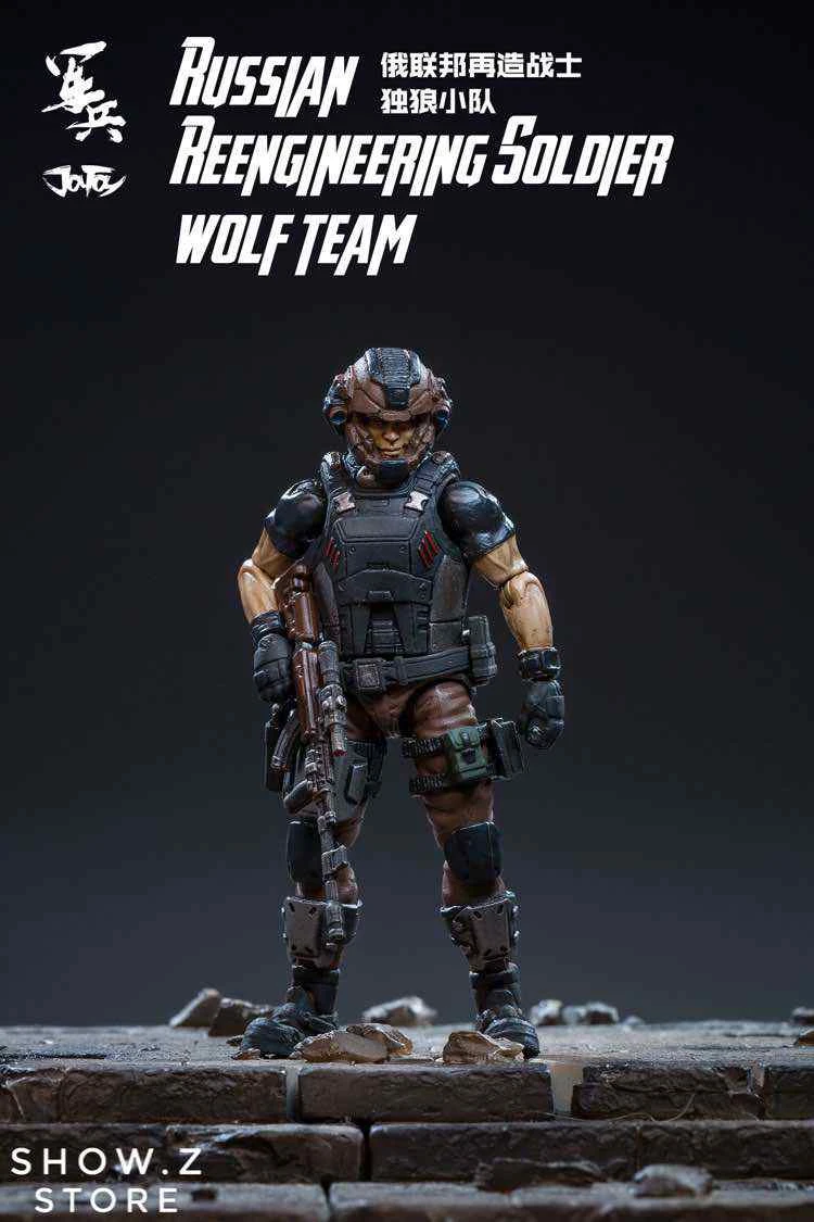 JoyToy Source Acid Rain 1/18 Russian Reengineering Soldier Wolf Team Set Of 3 Figures 11 JoyToy Source Acid Rain 1/18 Russian Reengineering Soldier Wolf Team Set Of 3 Figures - Image 9