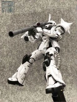 Metal Soldier MS 1/100 MS-06J MS06J Zaku II White Ogre Gundam Mobile Suit -model store e21f898cbb