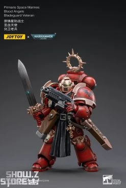 JoyToy Source 1/18 Warhammer 40K Blood Angels Bladeguard Veteran -model store e238ea8ae6