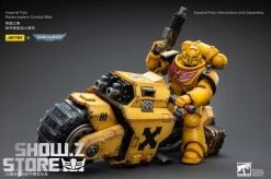 JoyToy Source 1/18 Warhammer 40K Imperial Fists Raider Pattern Combat Bike -model store e23dd8b01b