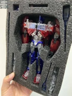 APC Toys APC-001 Attack Prime TFP Optimus Prime Clear Version W/ Black Wheels -model store e2f090837f