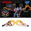 Spark Blaster & Double Hook For LT02 MPM-04 MPM04 Optimus Prime Upgrade Kit Silver & Grey -model store e2fe603be2