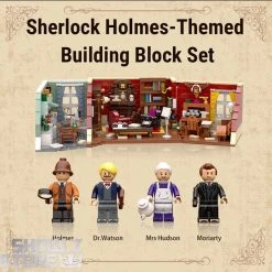 Pantasy 86218 Sherlock Holmes 221B Baker Street Building Blocks -model store e40576954a