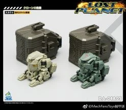 MechFansToys Lost Planet Powered-suit DA04 Desert & DA05 Green Diaclone -model store e425171da4
