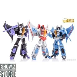 Jinbao DF-06 Air Craft: Battlers Starscream, Skywarp & Thundercracker Set Of 3 -model store e5b2ee420f