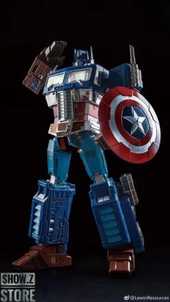 Lewin Resources Captain America Shield For LW-01A Optimus Prime -model store e619a00250