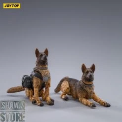 JoyToy Source 1/18 Military Dog Set Of 2 -model store e67d229446