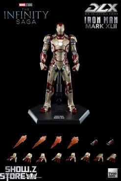 Threezero 1/12 Marvel Studios The Infinity Saga DLX Iron Man Mark 42 -model store e727a0c88b