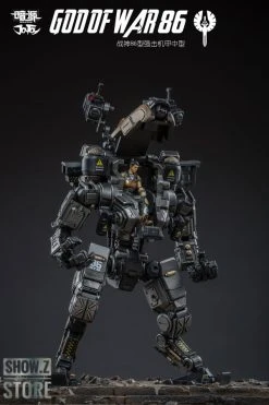 JoyToy Source Acid Rain 1/25 God Of War 86 Medium-Sized Mecha Figure Set Silver Black Version -model store e907456ff8