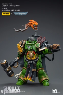 JoyToy Source 1/18 Warhammer 40K Salamanders Captain Adrax Agaton -model store e933225f40