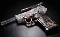 Toy House Factory Dynastron MP-36 Megatron Clear Version -model store e980ce32f2