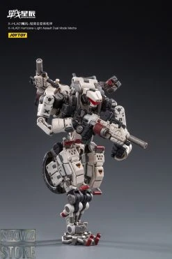 JoyToy Source 1/18 X-HLA01 Hurricane Light Assault Dual Mode Mecha White -model store ea4c5615c6
