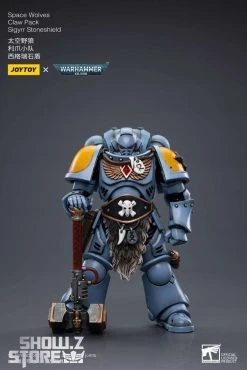 JoyToy Source 1/18 Warhammer 40K Space Wolves Claw Pack Sigyrr Stoneshield 23 JoyToy Source 1/18 Warhammer 40K Space Wolves Claw Pack Sigyrr Stoneshield -model store ea77cb95a8