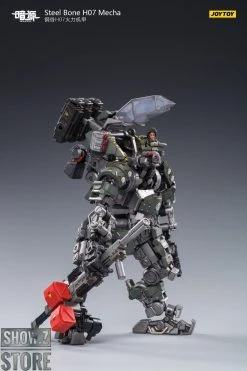 JoyToy Source 1/24 H07 Steel Bone Firepower Mecha Olive Version W/ Pilot -model store eaf7ebc50b
