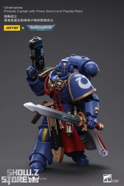 JoyToy Source 1/18 Warhammer 40K Ultramarines Primaris Captain -model store eb61990429