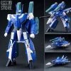 Valkyrie Factory VF 1/60 VF-1J Valkyrie Maximilian Jenius Custom Macross Robotech Blue Version W/ Super Space Part -model store eb9e45920b