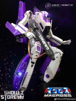 KitzConcept 1/72 Macross VF-1S God Of Flame Purple Limited Edition W/ Fast Pack Armor -model store ec2d88bfef
