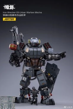 JoyToy Dark Source 1/24 Iron Wrecker 03 Urban Warfare Mecha W/ Pilot -model store efc5896e93