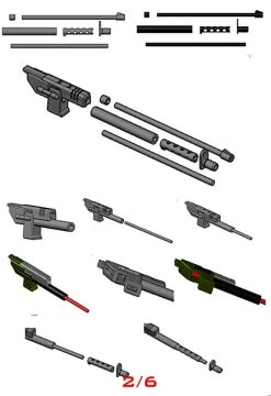 Shockwave Lab SL-31 MP-4 Beast War Dinobot Weapon Upgrade Kit -model store efc8c2d57f