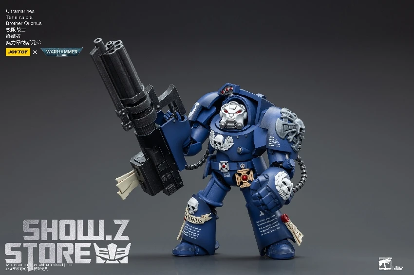 JoyToy Source 1/18 Warhammer 40K Ultramarines Terminators Brother Orionus 9 JoyToy Source 1/18 Warhammer 40K Ultramarines Terminators Brother Orionus - Image 7