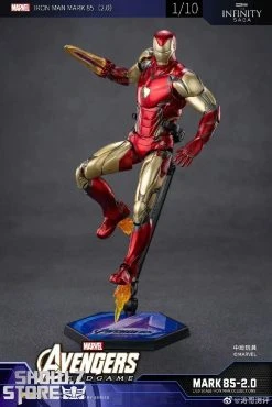 ZT Toys Marvel Licensed 1/10 Iron Man Mark 85 2.0 Version -model store f01017b834