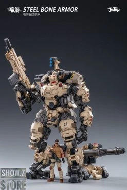 JoyToy Dark Source 1/25 Steel Bone Armour Desert Brown Color W/ Pilot -model store f0bec1de63
