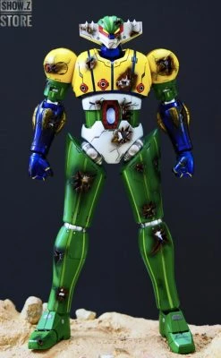 King Arts Diecast Scene Series DFS075 Steel Jeeg Battle Damaged Version -model store f1022c0ed8