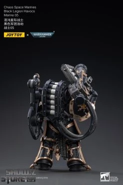 JoyToy Source 1/18 Warhammer 40K Chaos Space Marine Black Legion Havocs Marine 05 -model store f206bb0209