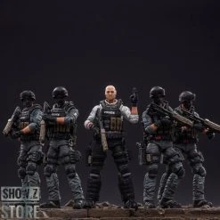 JoyToy Source 1/18 City Police Riot Team Set Of 5