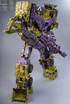 [Express Shipping] ToyWorld TW-C07G Constructor Devastator Old Green Battle Damage Version Set Of 6 -model store f43c287a89