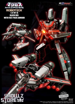 Kitzconcept 1/72 Macross VF-1S Dark Red Version W/ Fast Pack Armor Limited Edition -model store f4d5a5b4f0