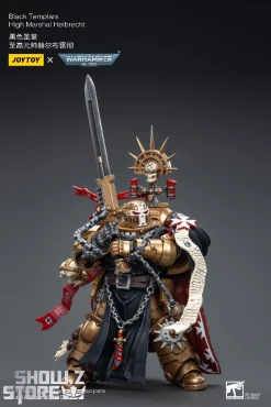 JoyToy Source 1/18 Warhammer 40K Black Templars High Marshal Helbrecht -model store f5e6eb3f0d