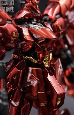 [SZ Custom] Bandai Custom RG 1/144 MSN-04 Sazabi W/ Custom Electroplated Chrome Painting -model store f6c0597a7e