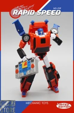 MechFansToys Mech Soul MS-25R Rapid Speed Road Rage Limited Edition -model store f6d5e89788