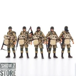 JoyToy Source 1/18 WWII United States Airborne Division Set Of 5 -model store f7b914d0b0