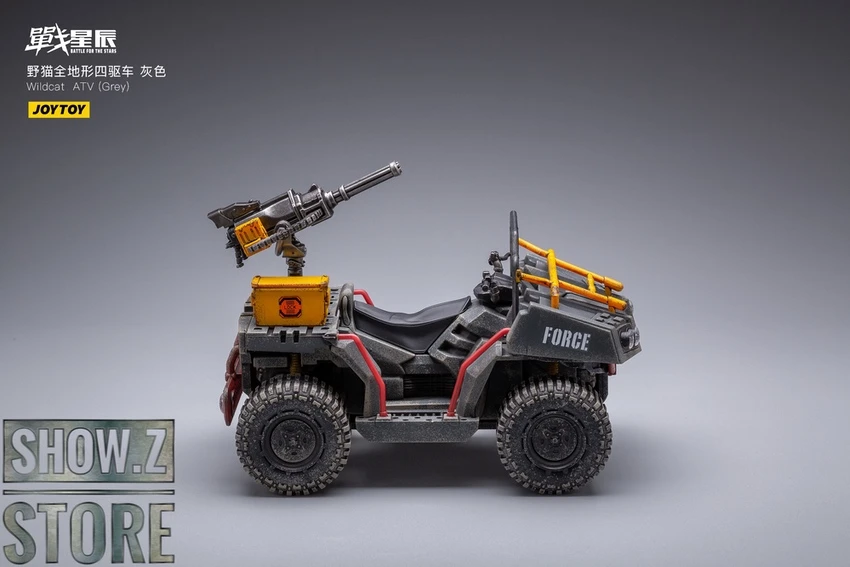 JoyToy Source 1/18 WildCat ATV Grey Version 10 JoyToy Source 1/18 WildCat ATV Grey Version - Image 8